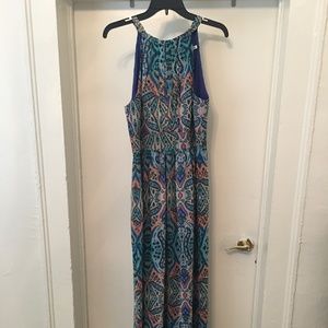 Eliza J Chiffon Maxi Dress